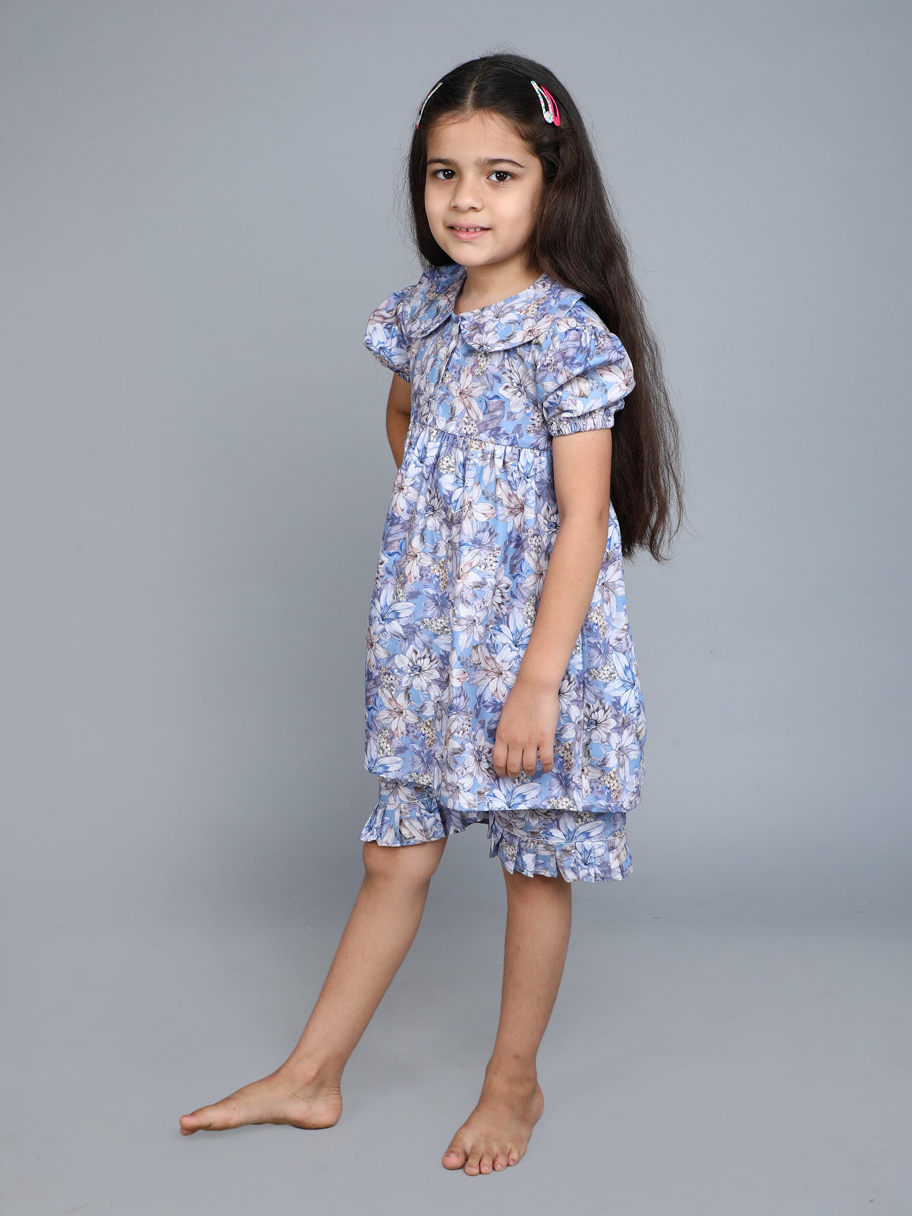 Cotton Floral Print Co-ord Set