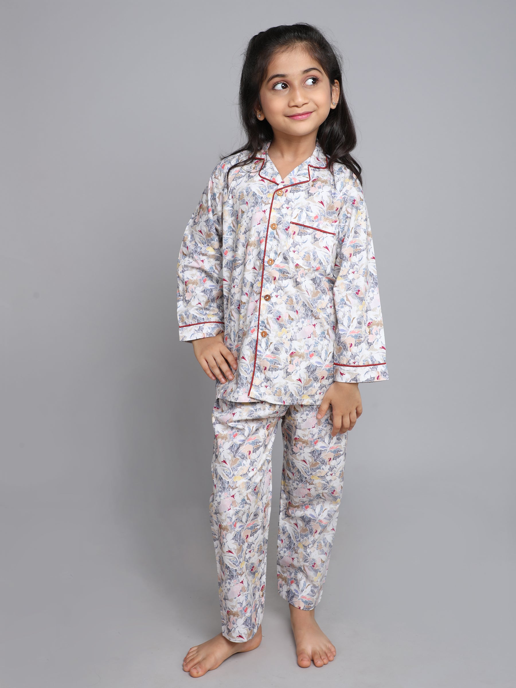 Cotton Floral Print Co-ord Set