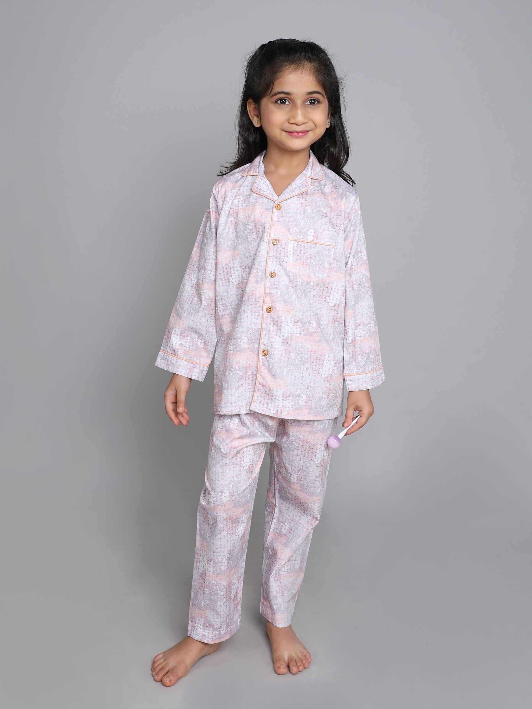 Cotton Abstract Print Co-ord Set