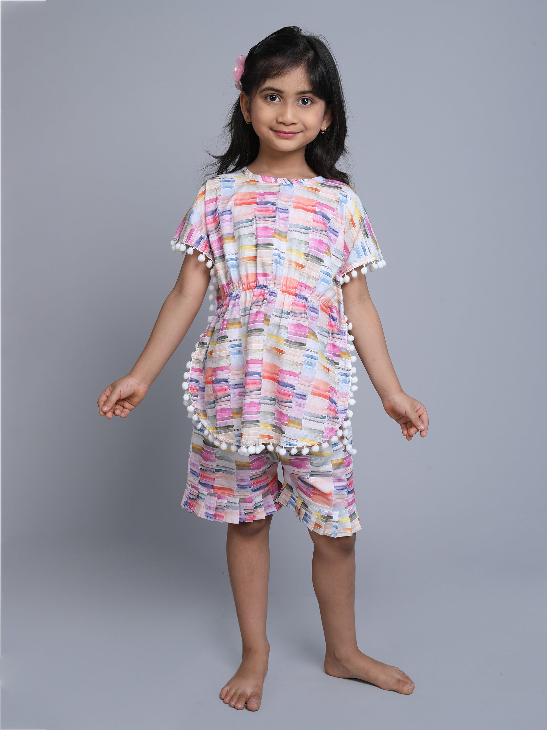 Cotton Marble Print Co-ord Set