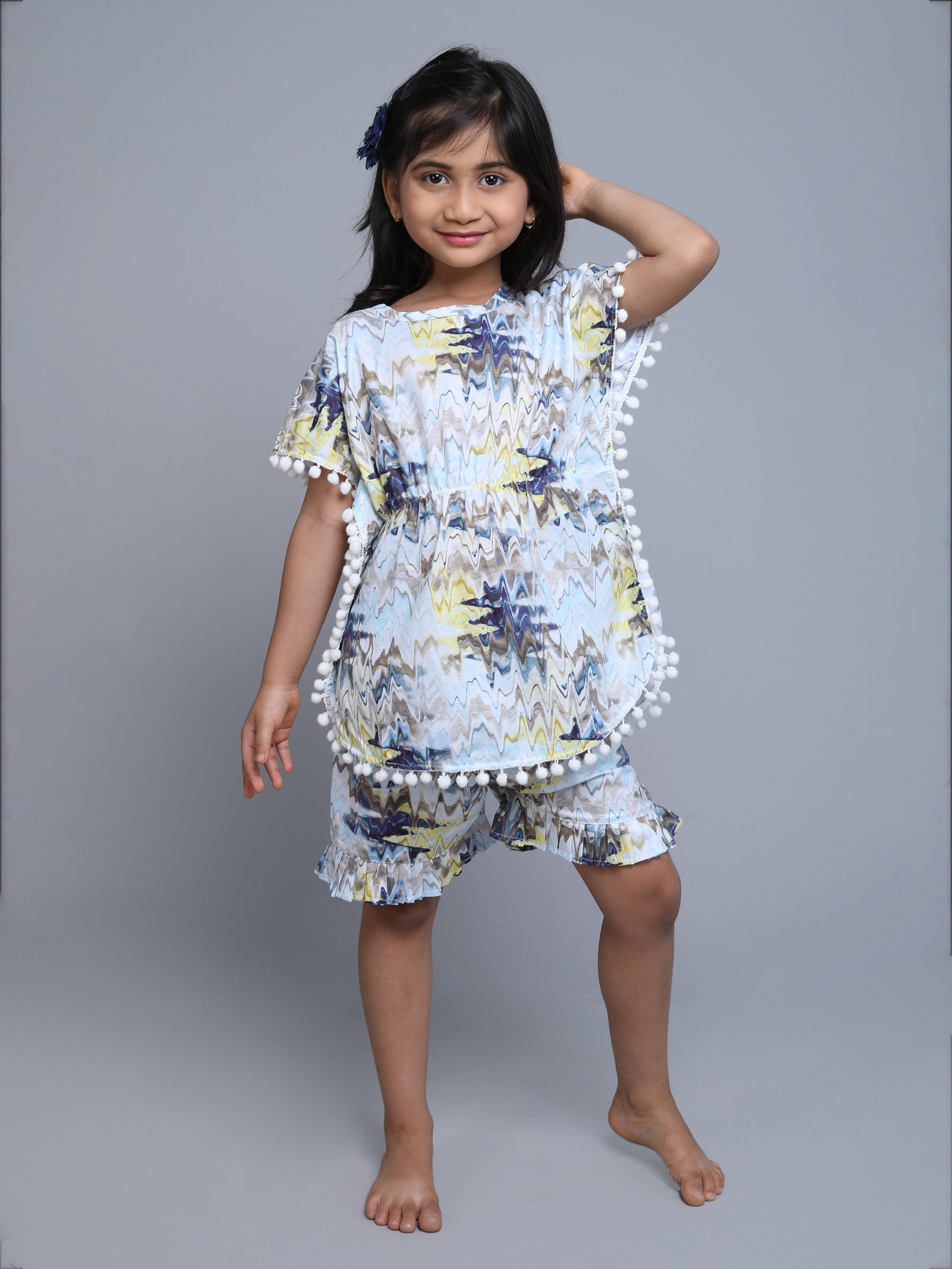 Cotton Marble Print Co-ord Set