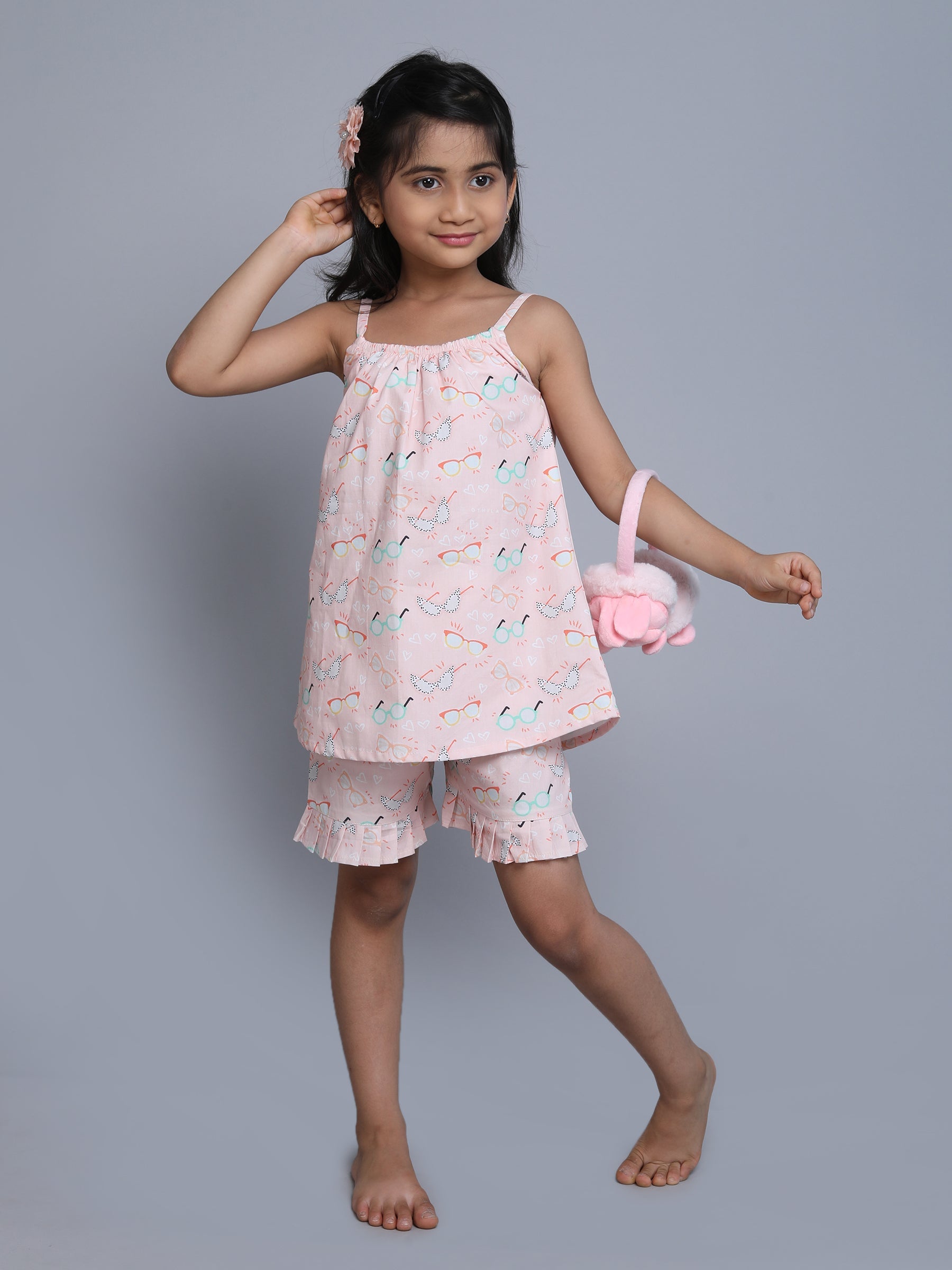 Cotton Specs Print Co-ord Set