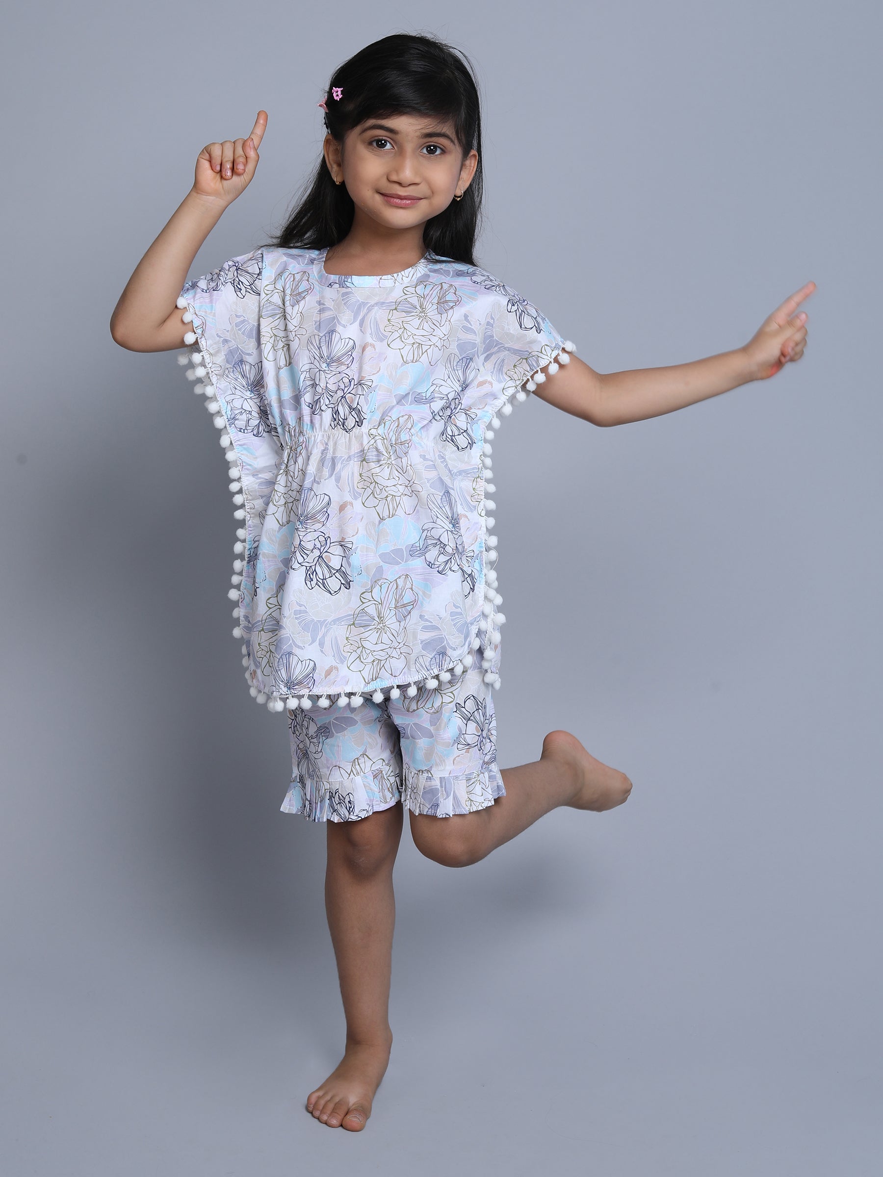 Cotton floral Print Co-ord Set