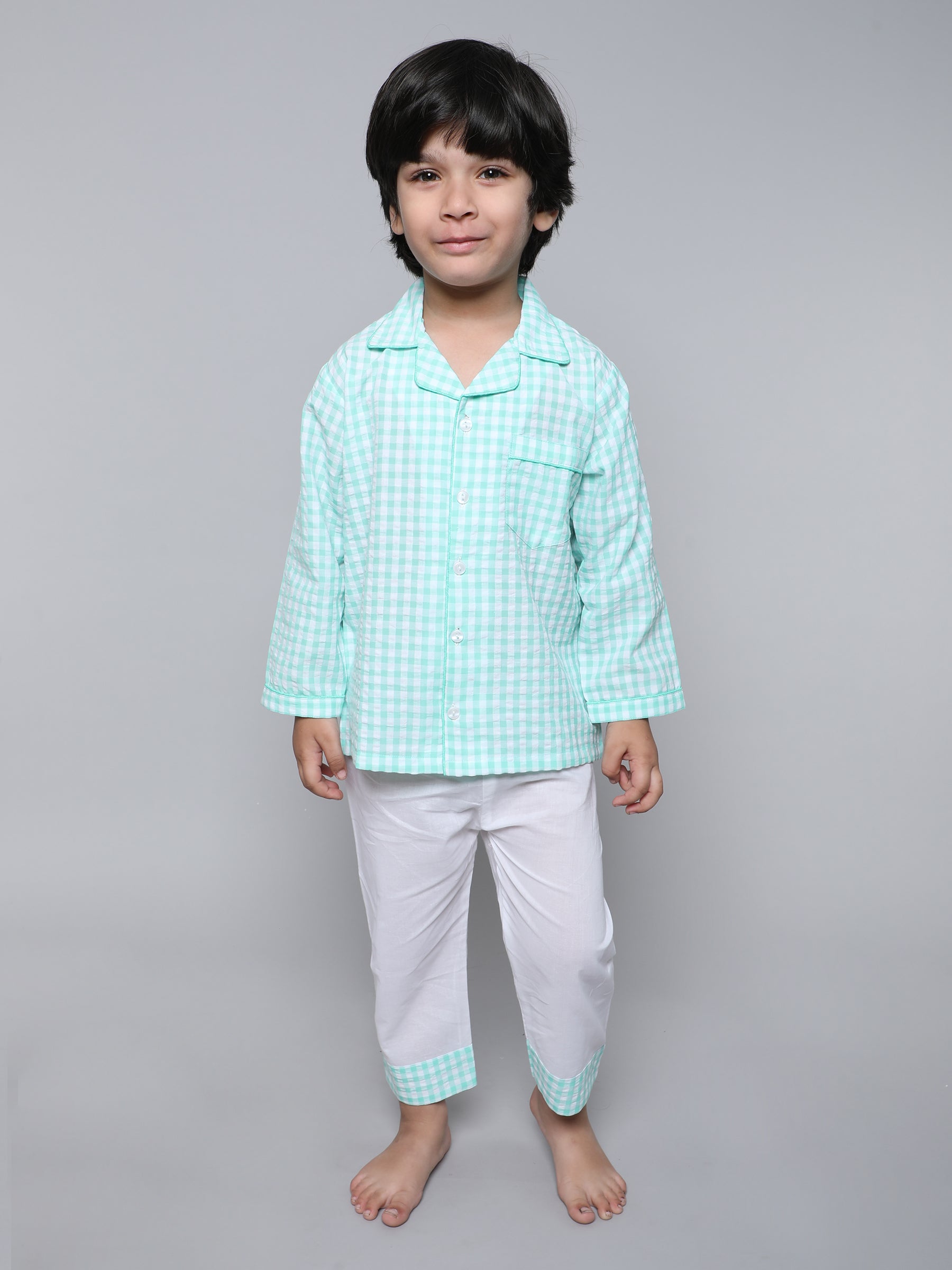 Cotton Checks PJ set