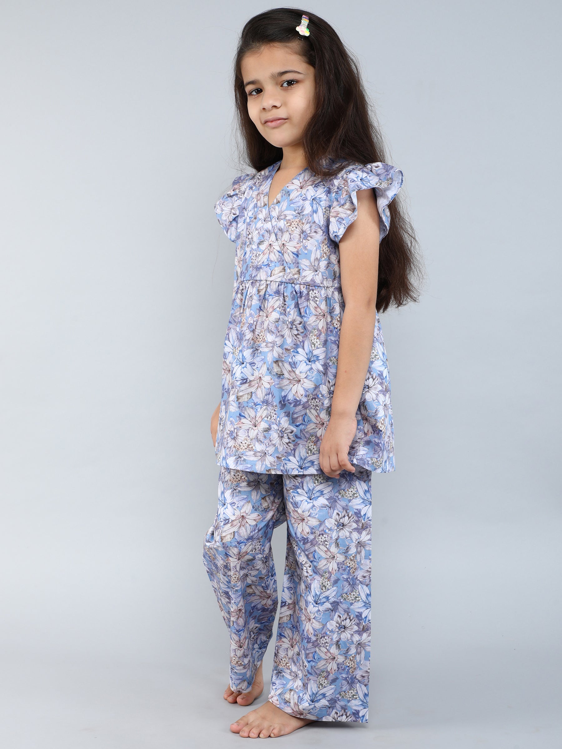 Cotton Floral Print Co-ord Set