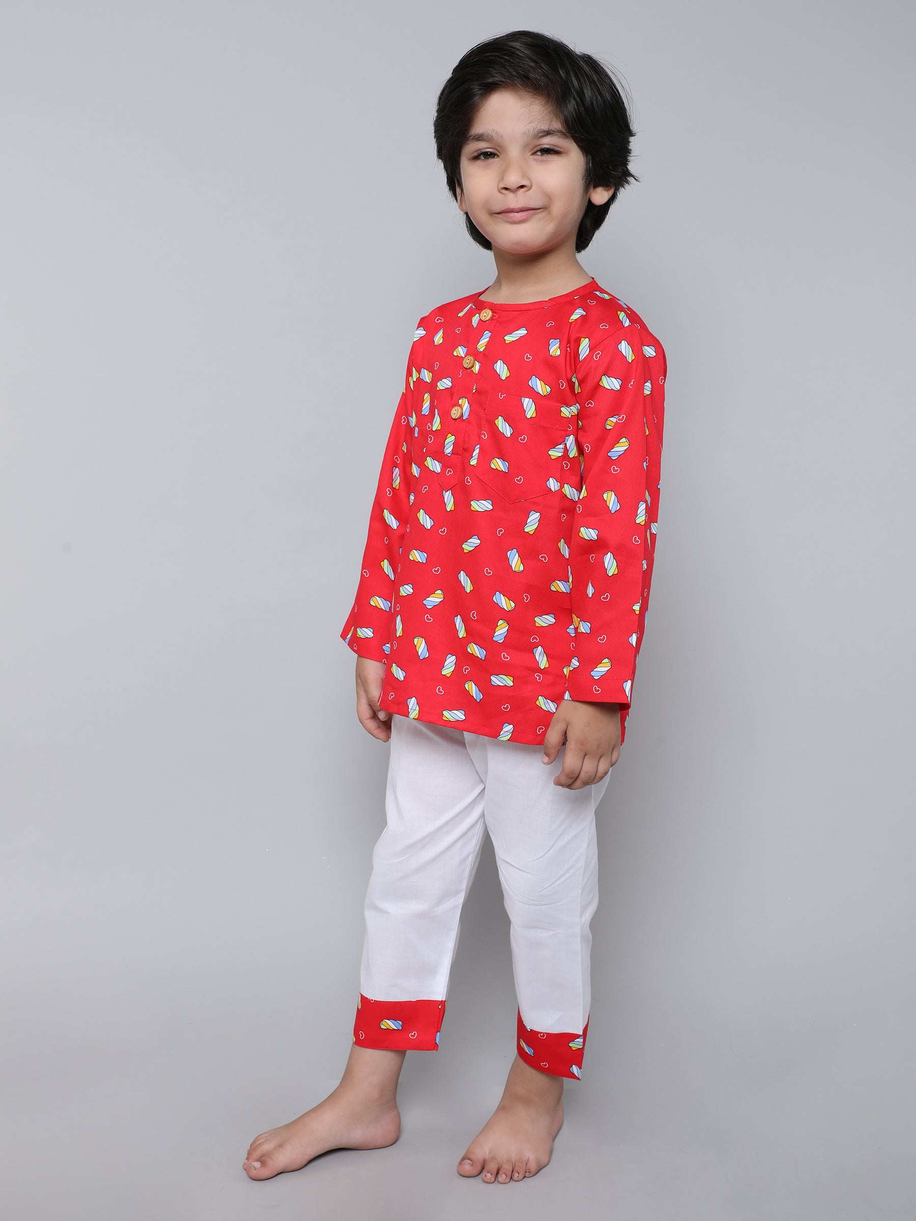 Marshmallow PJ set (Red)
