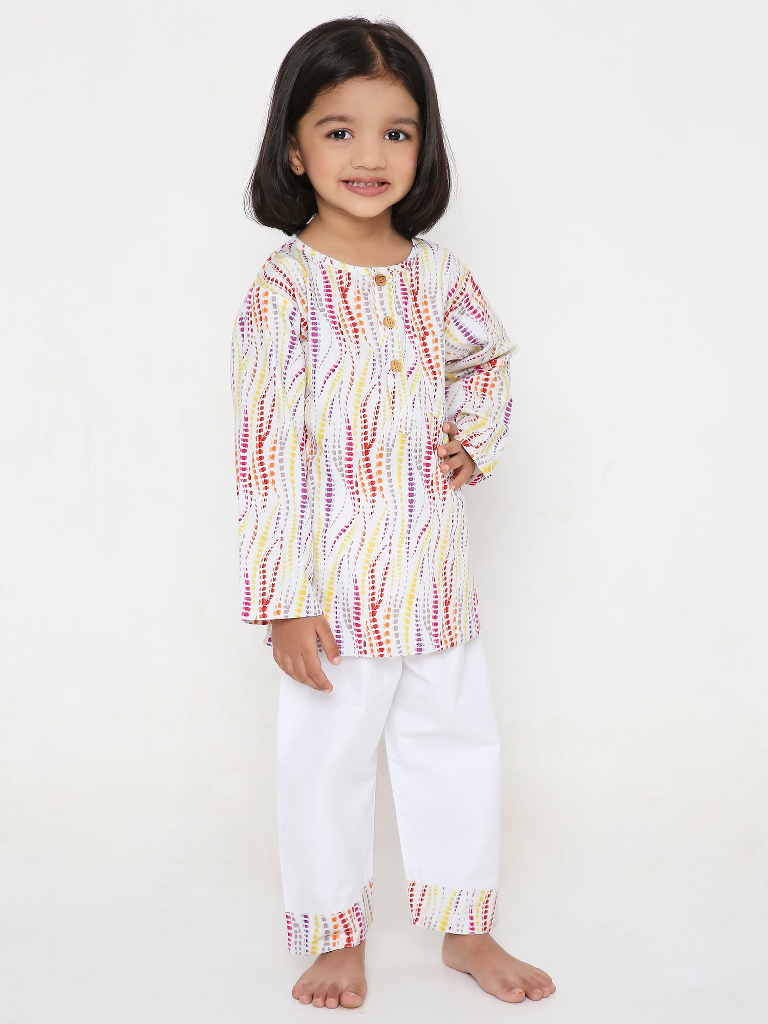 Rainbow Ripple PJ Set