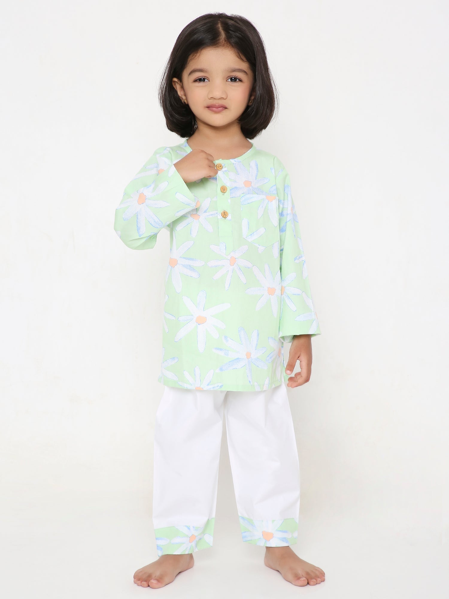 Blooms In Bed PJ Set