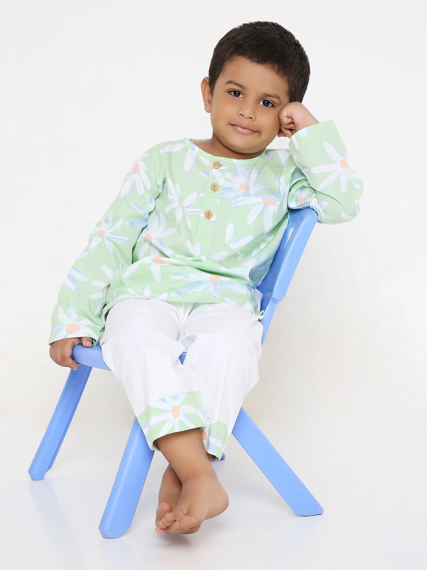 Blooms In Bed PJ Set