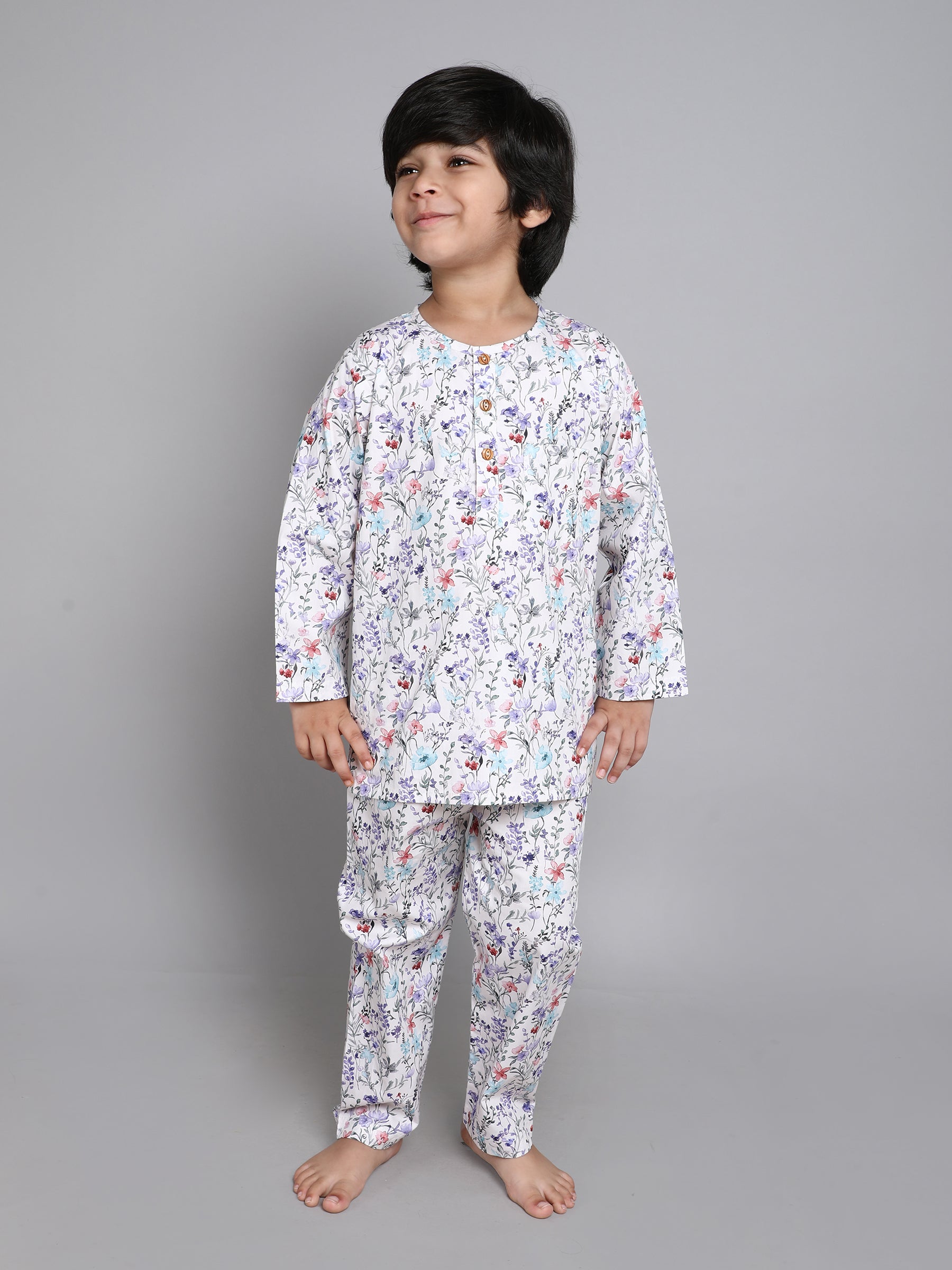 Cotton Floral Print Co-ord Set