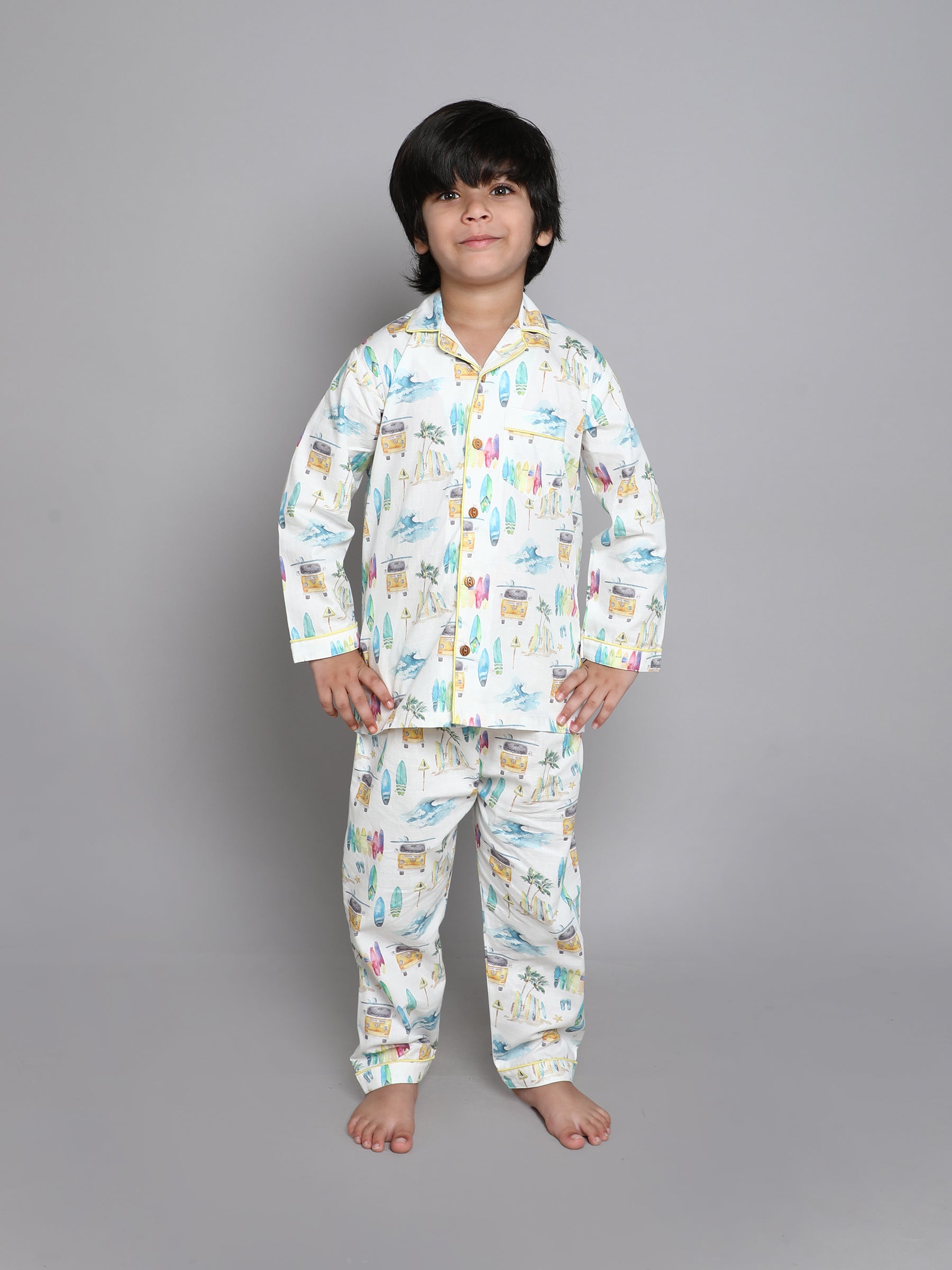 Cotton Beach Print Co-ord Set