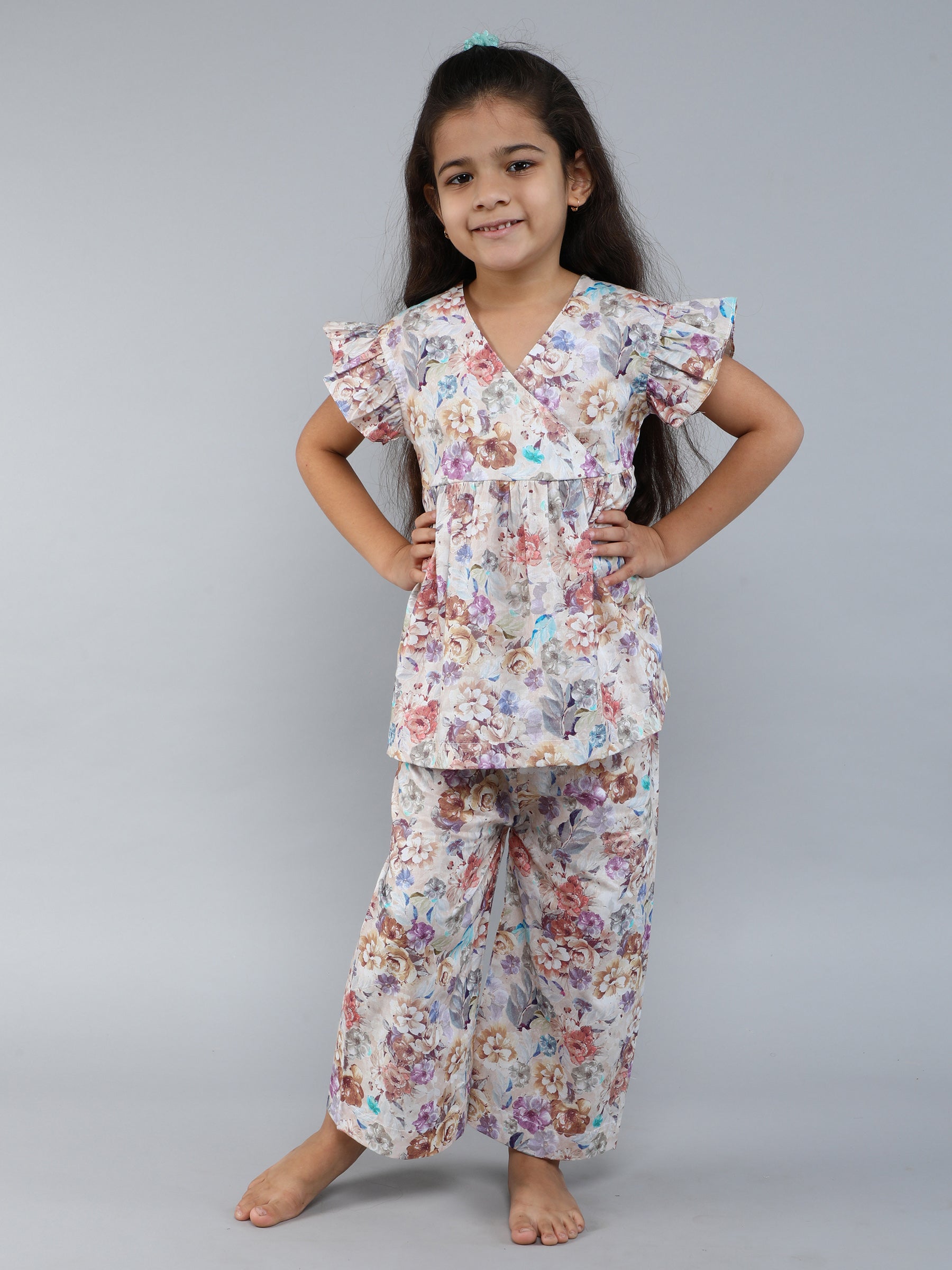 Cotton Floral Print Co-ord Set