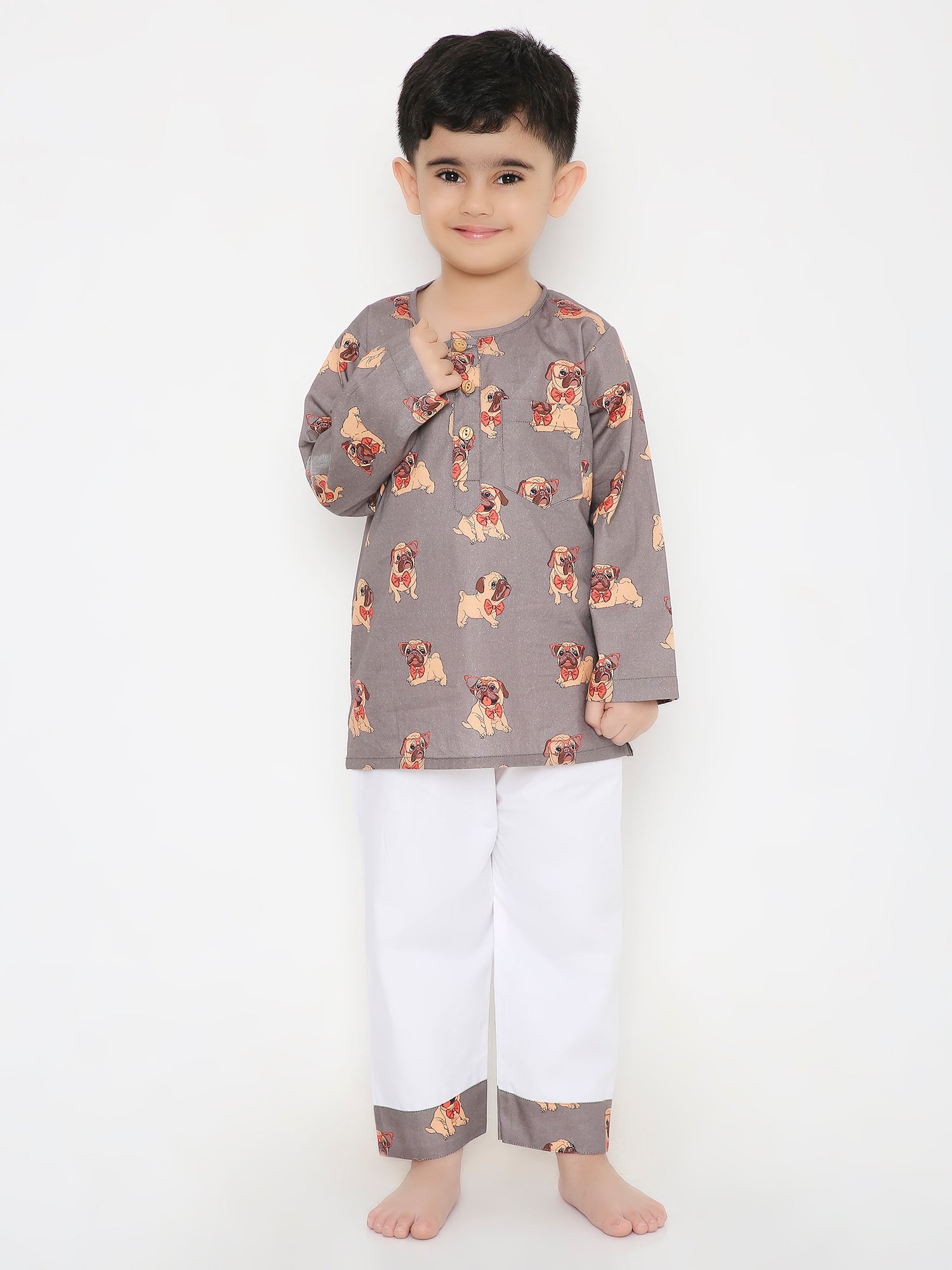 Snuggle Pugs Pj Set