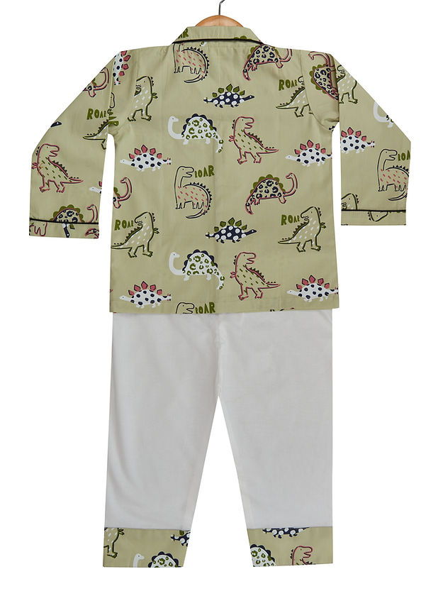 The Jurassic Park PJ Set (Green)
