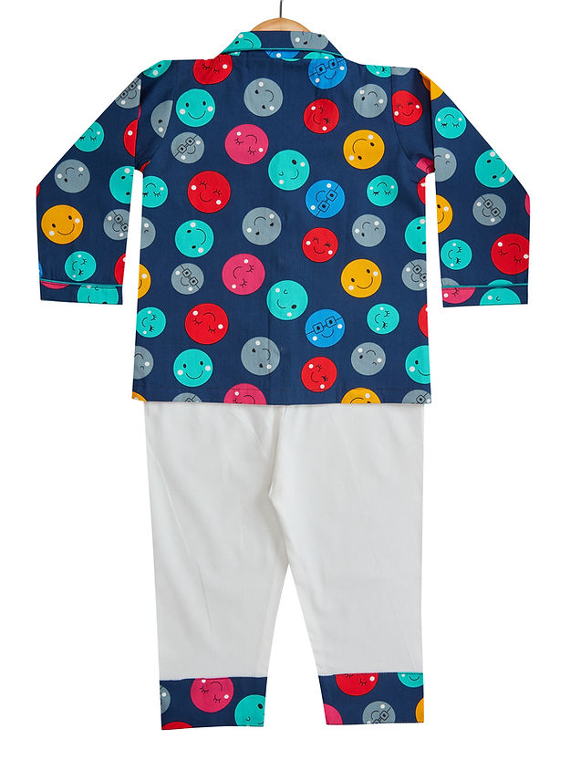 My Happy Place PJ Set (Blue)