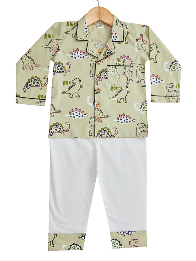 The Jurassic Park PJ Set (Green)