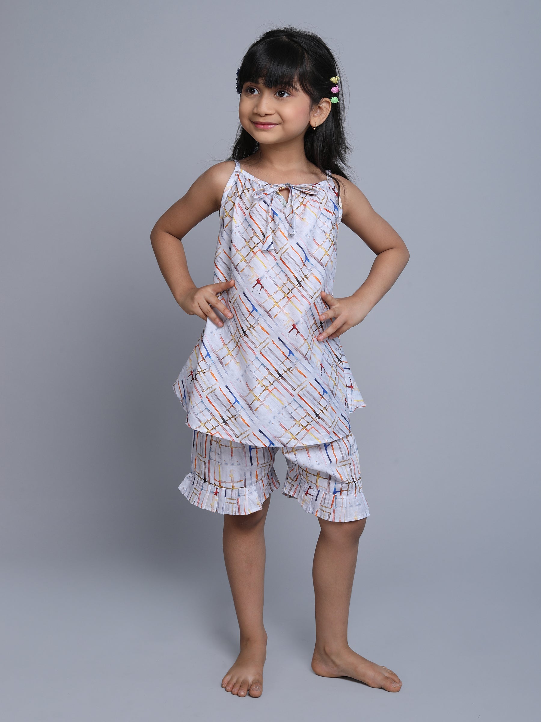 Cotton Marble Print Co-ord Set