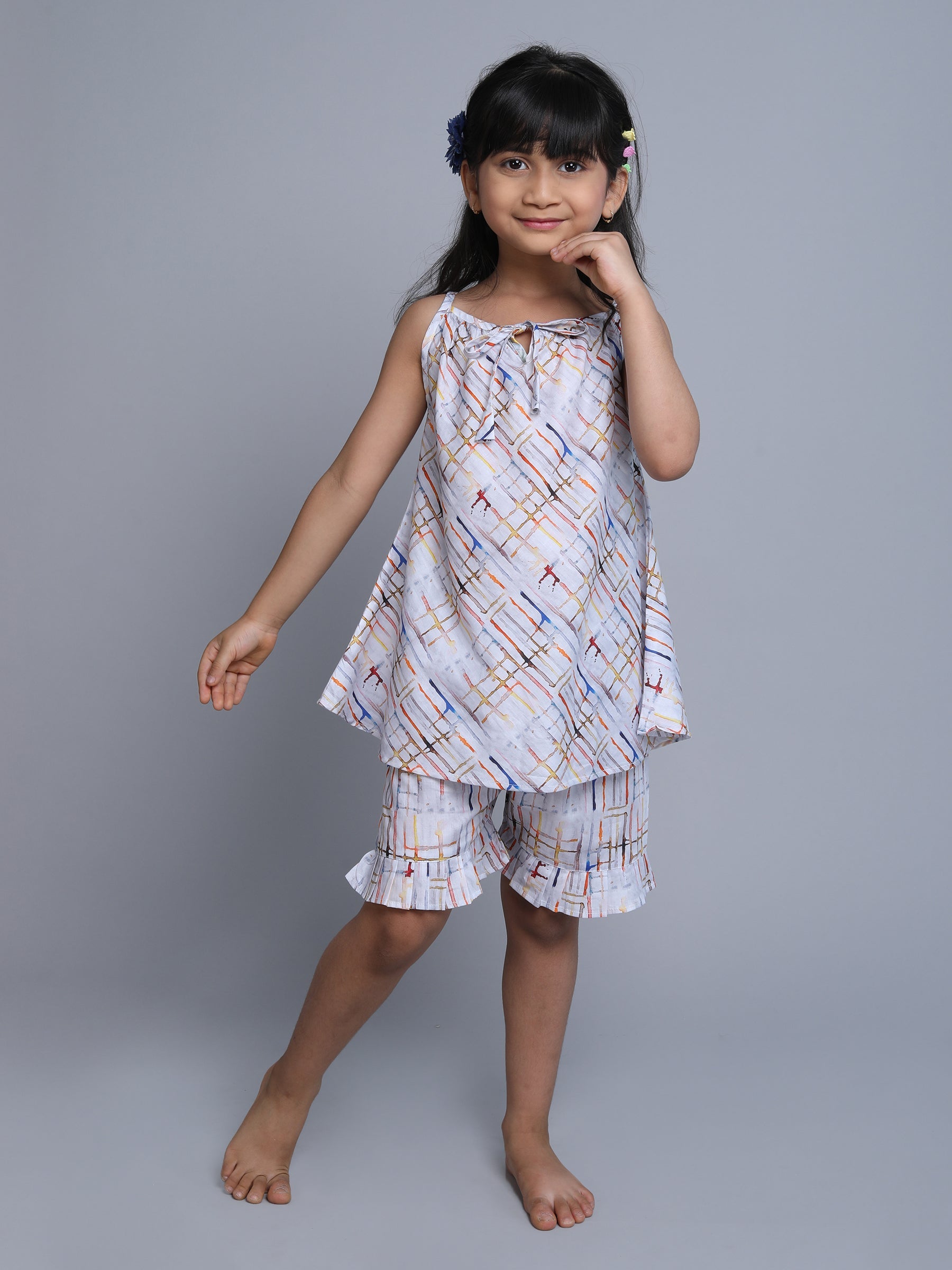 Cotton Marble Print Co-ord Set