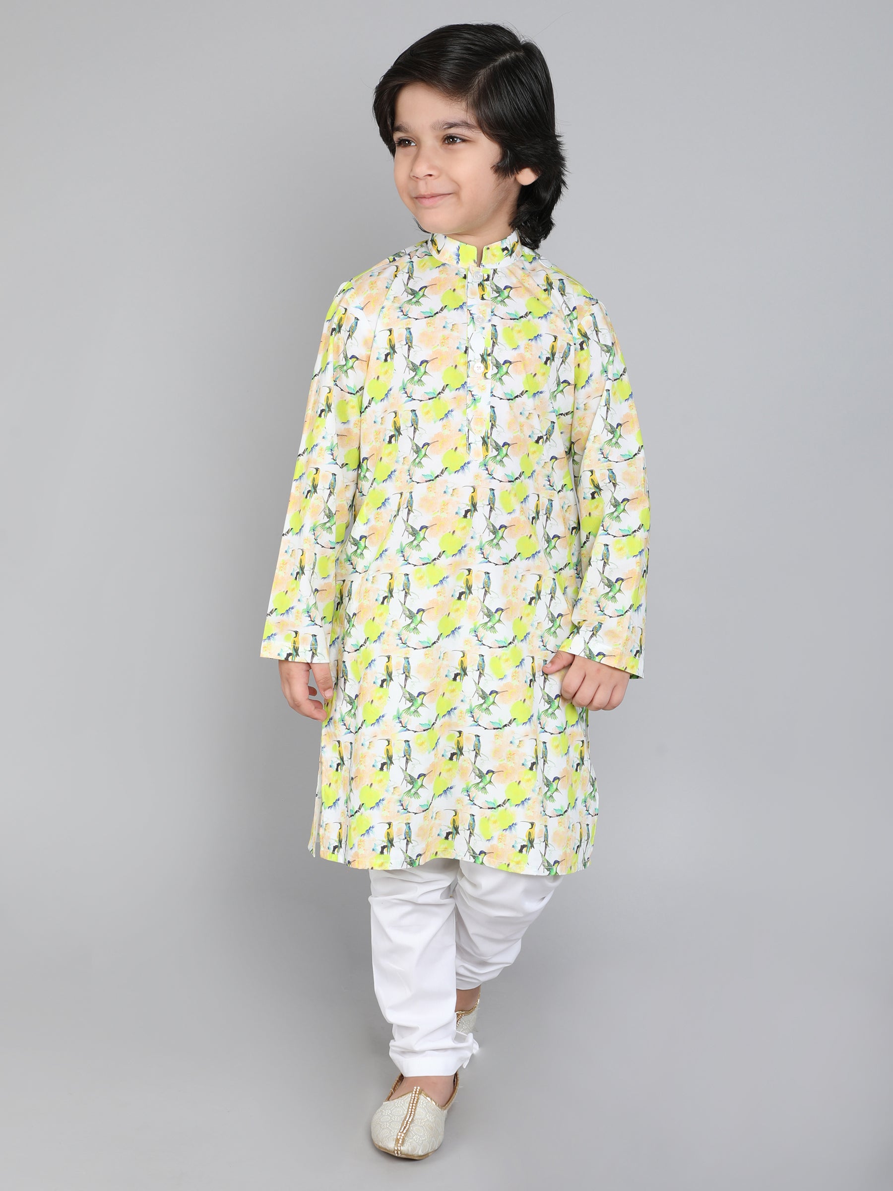 Hand Block Print Kurta Set - Multi