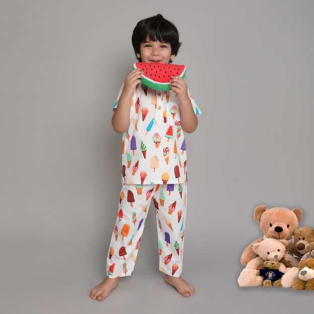 Lets Scream Ice Cream PJ Set.